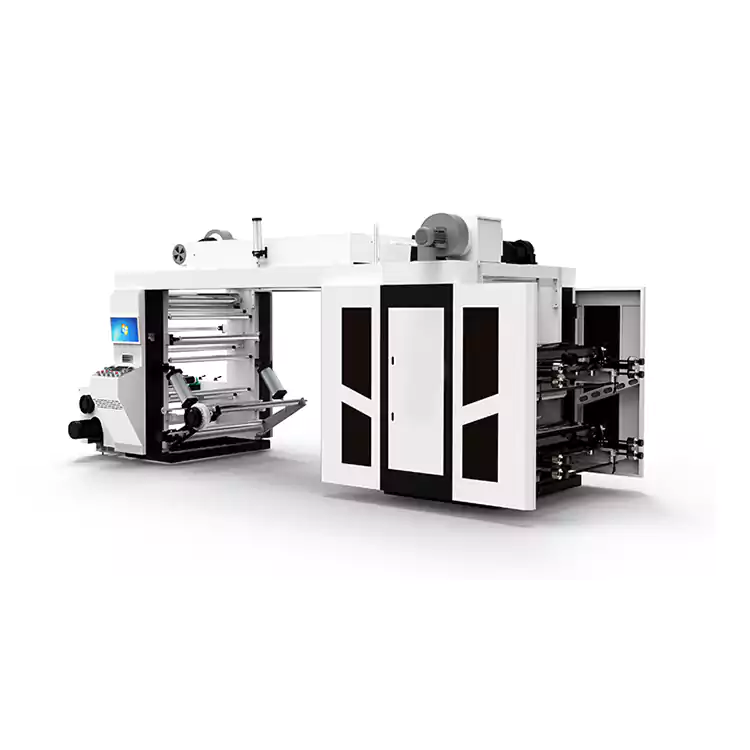 Didelės spartos „Flexo“ spausdinimo mašina